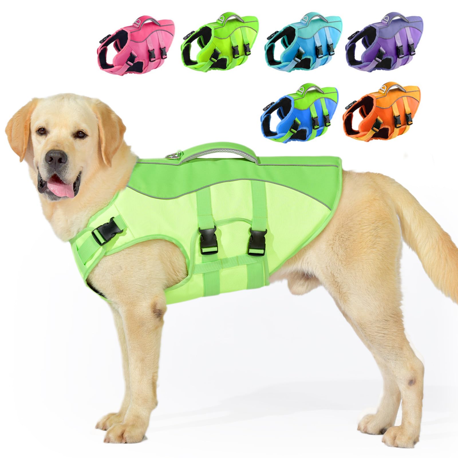 PETDSH gilet-natation-chien-petit offrant une flottabilité stable pour baignades sécurisées.