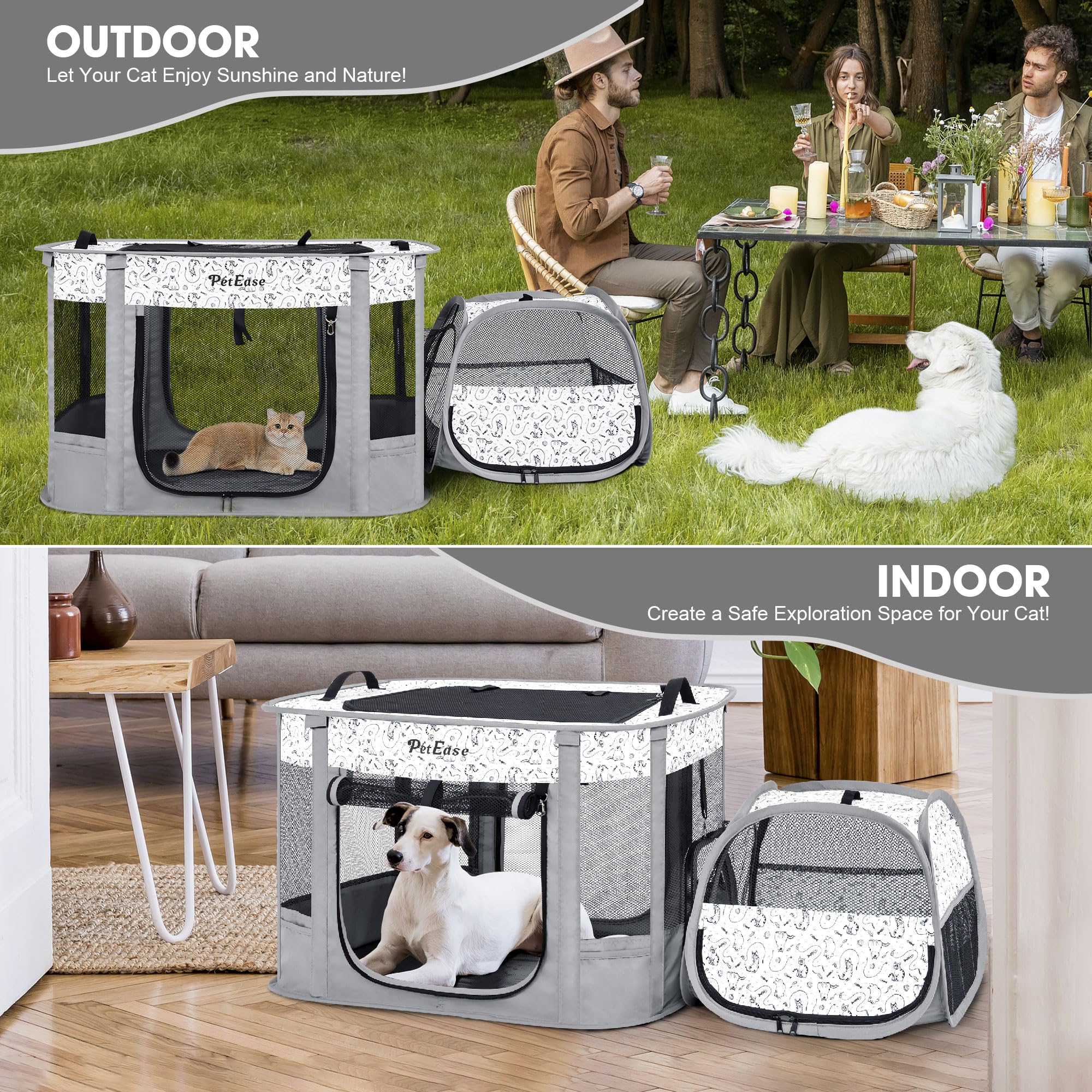 PETEASE rangement-accessoires inclus; kit complet et rangement rapide