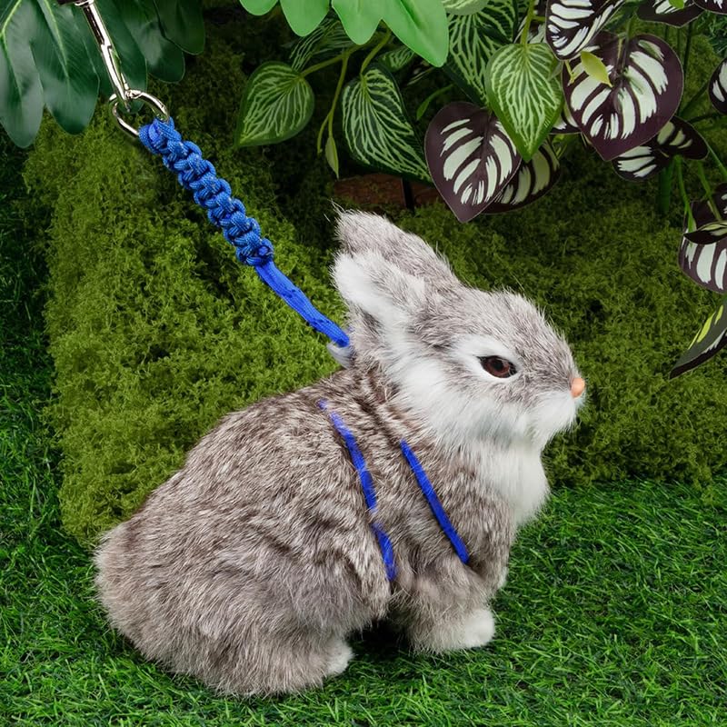 PetEscape harnais en nylon doux pour furet et lapin en mouvement