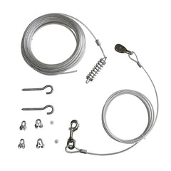 Fixations antirouille Petest pour poteau assurant fixation fiable.