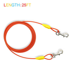 Petest câble en acier inox pour chien, résistant et fiable.