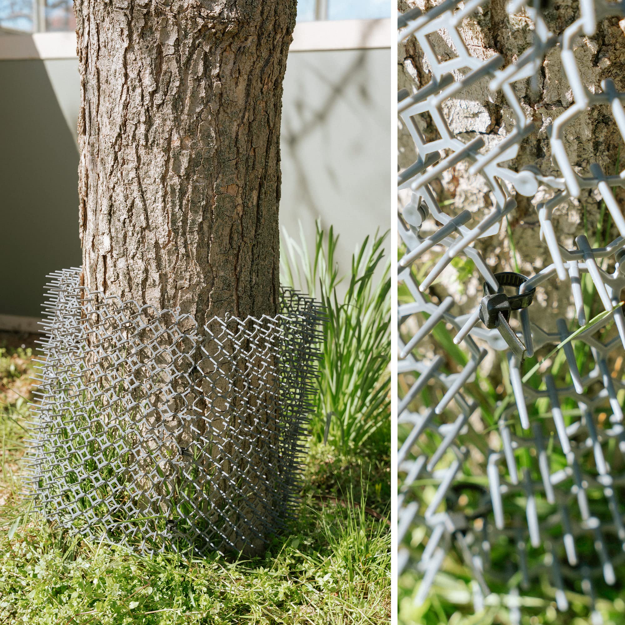 Dissuasion douce Petfolio, polyvalente pour jardin et salon.