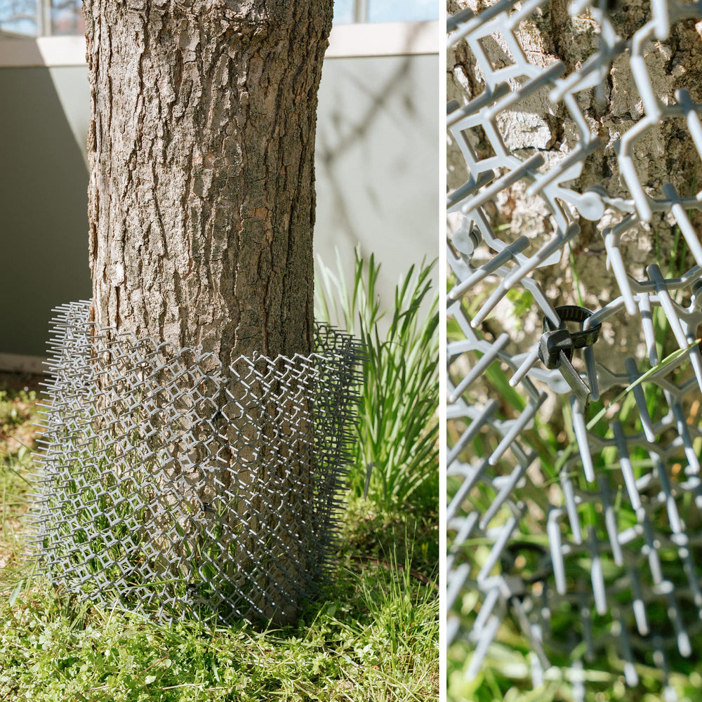 Dissuasion douce Petfolio, polyvalente pour jardin et salon.