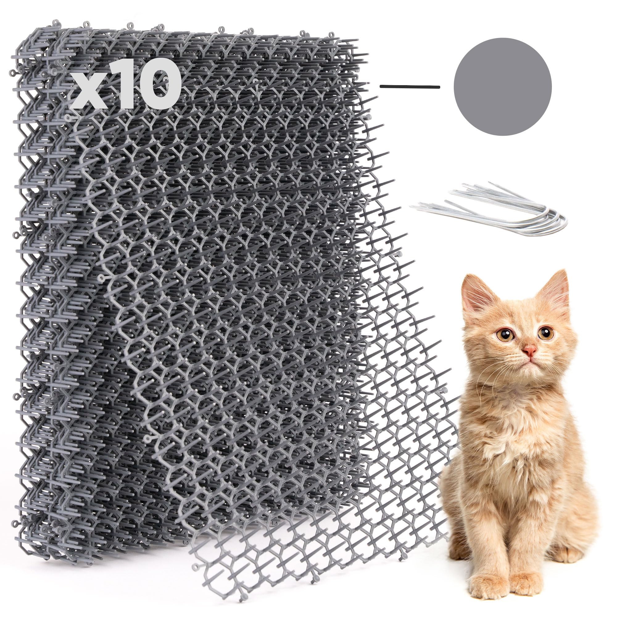 Petfolio tapis anti-chat pointes 16x13, repousse les chats des surfaces sensibles.