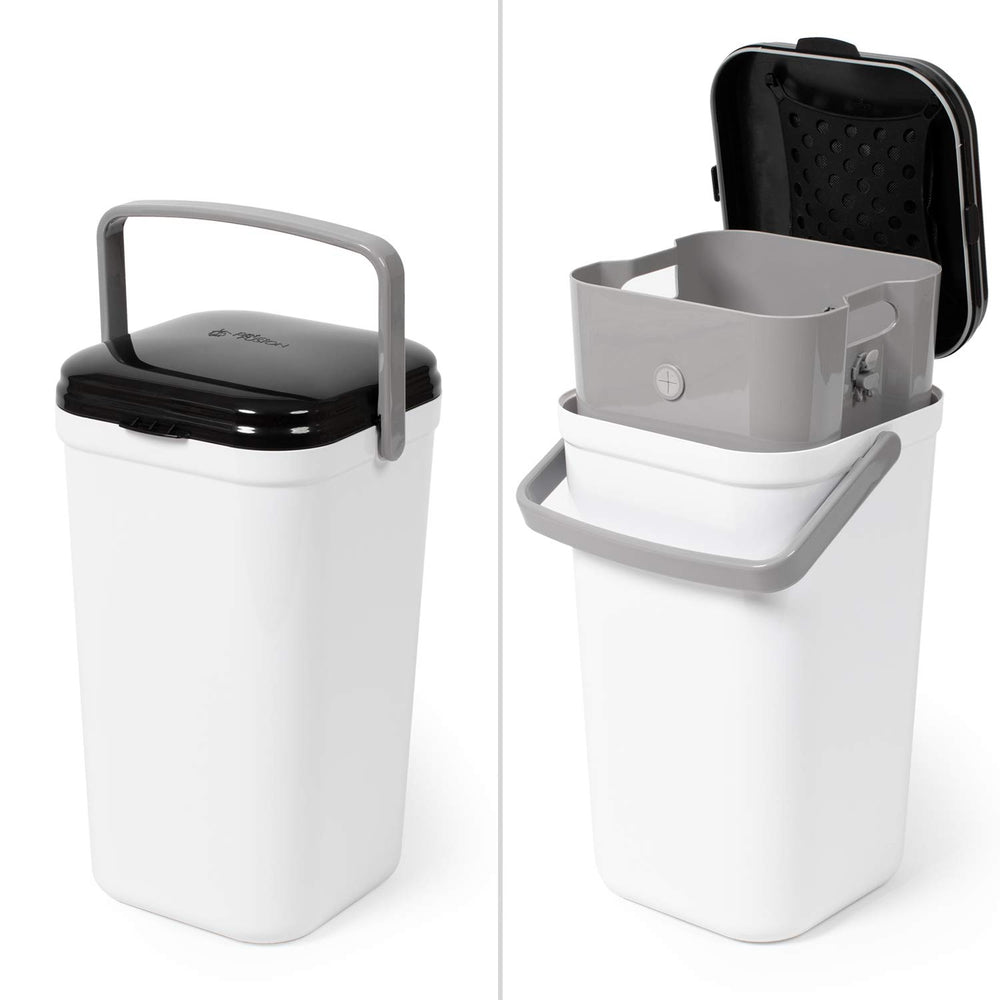 PetFusion Boîte dépôt litière portable facilitant le déplacement entre bacs et boîtes.