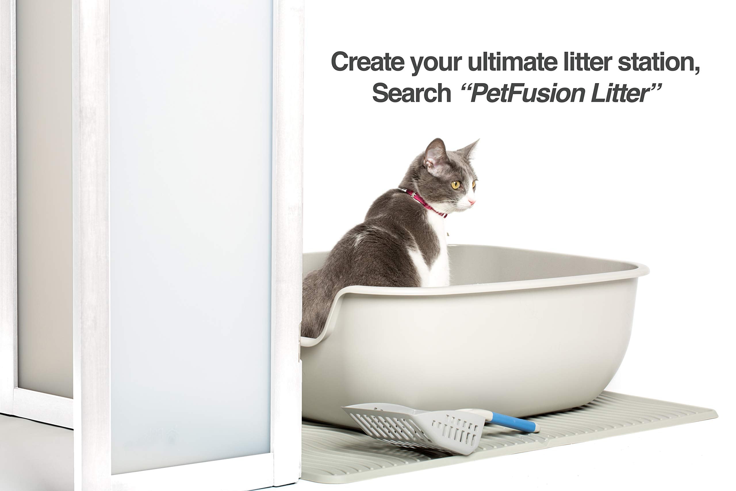 PetFusion ModestCat nettoyage sans effort, surfaces faciles à essuyer.