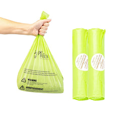 Sac PetFusion portable pour déchets de litière, facilité de transport entre boîtes.
