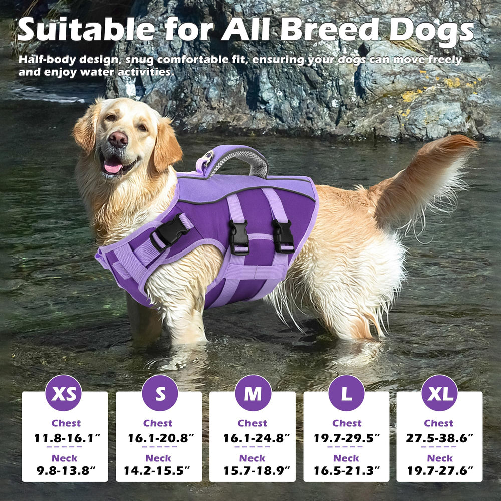 Petglad gilet sauvetage chien bandes réfléchissantes visibles en faible lumière
