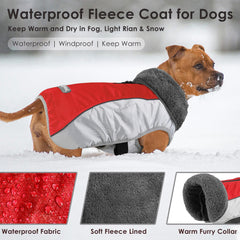 Manteau Petglad polaire doux, intérieur confortable pour l'hiver.