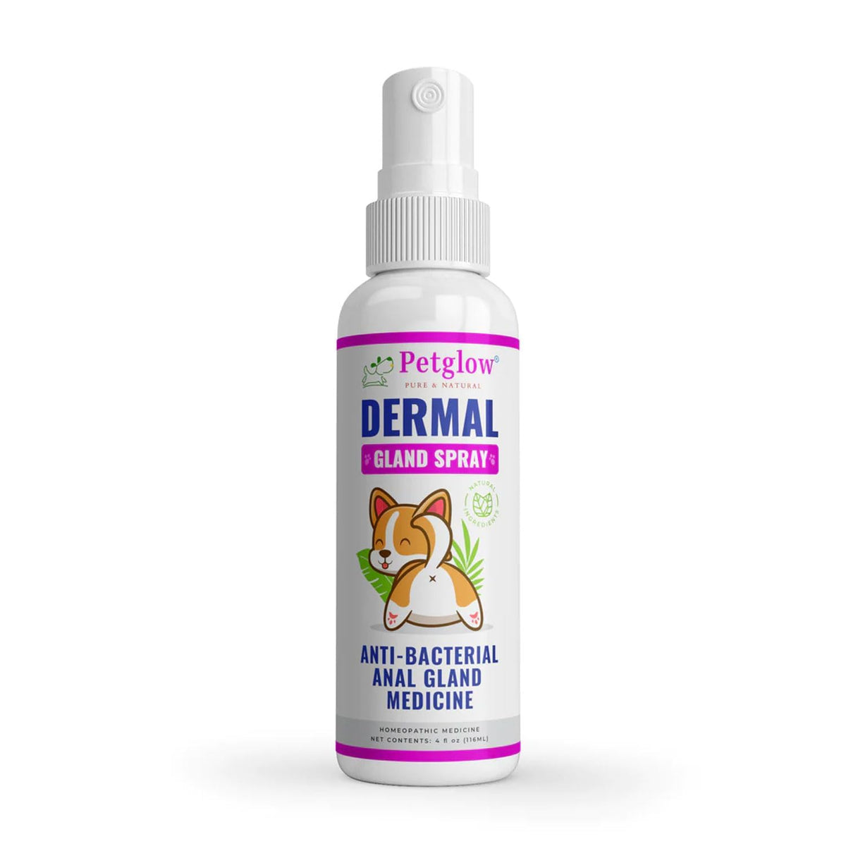 Petglow médicament Glande Anale – bouteille prête à l'emploi pour soulager l'inconfort potentiel.