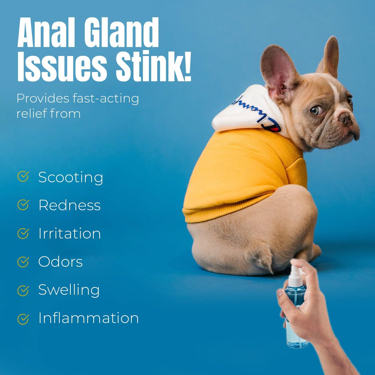 Petglow neutralisation odeurs Glande Anale – espace de vie plus frais.