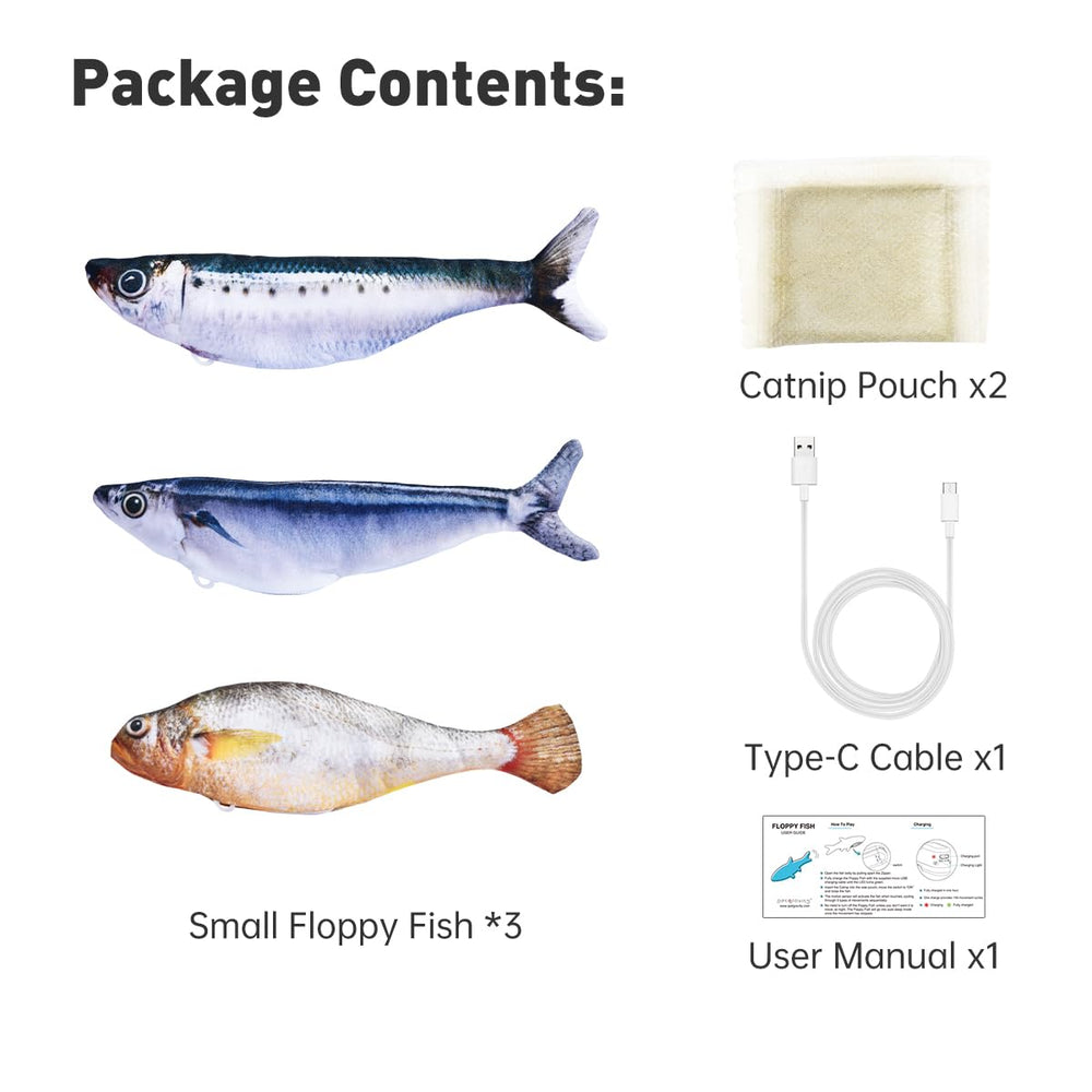 Petgravity poisson peluche doux et résistant, parfait pour câlins et jeu.