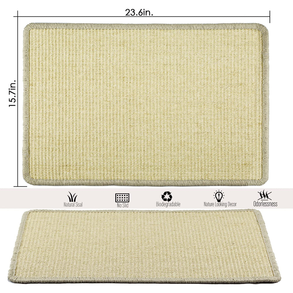 Pethave tapis gratoir mural avec Velcro adhérence durable