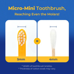Brosse dentaire PETHROOM angle courbe optimal pour accès difficiles.
