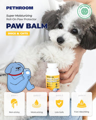 PETHROOM soin des coussinets chats et chiens, hydratation en profondeur.