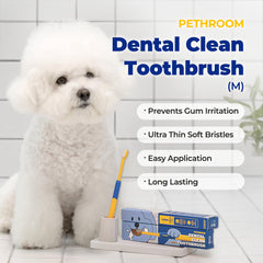 PETHROOM poils microfibre 0,08 mm pour éliminer tartre et mauvaise haleine.