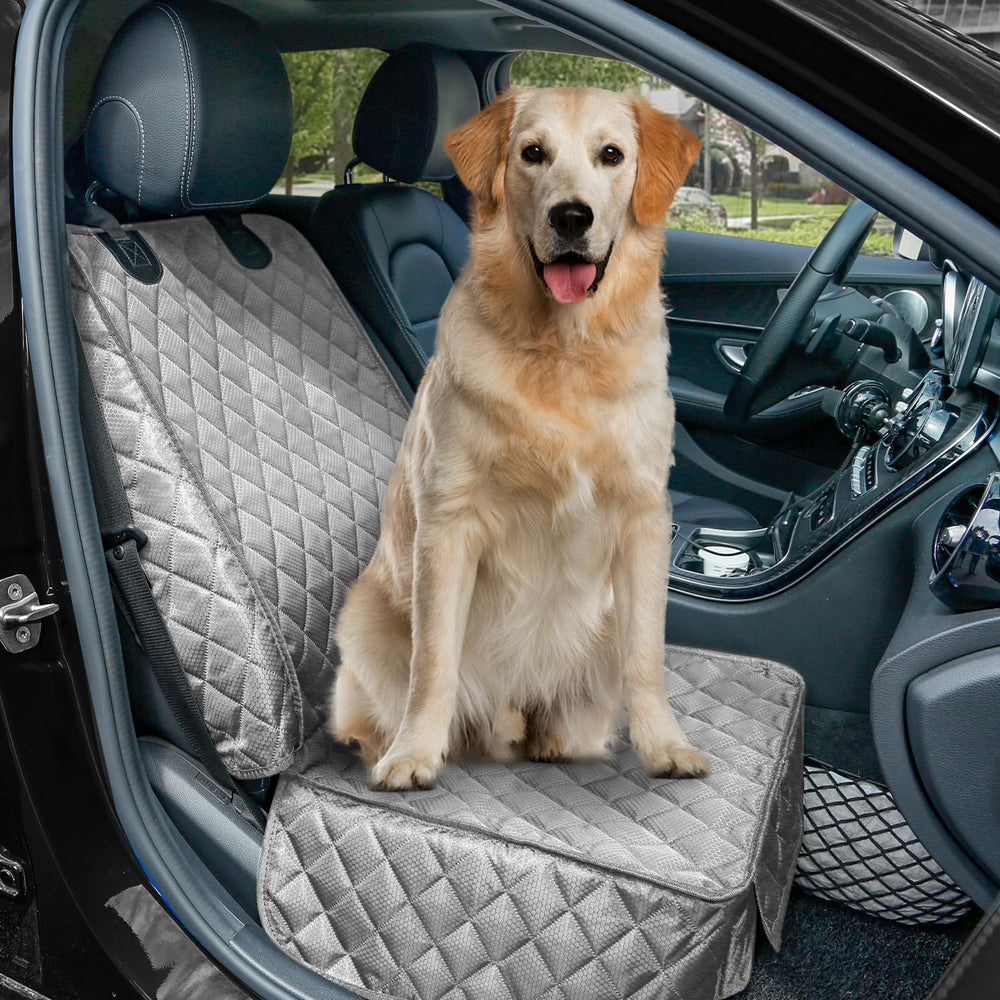 PETICON couvre-siège avant poche de rangement pour accessoires chien