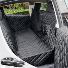 PETICON couvre-siege chien pour Tesla Model 3 et Model Y, protège contre rayures et taches.