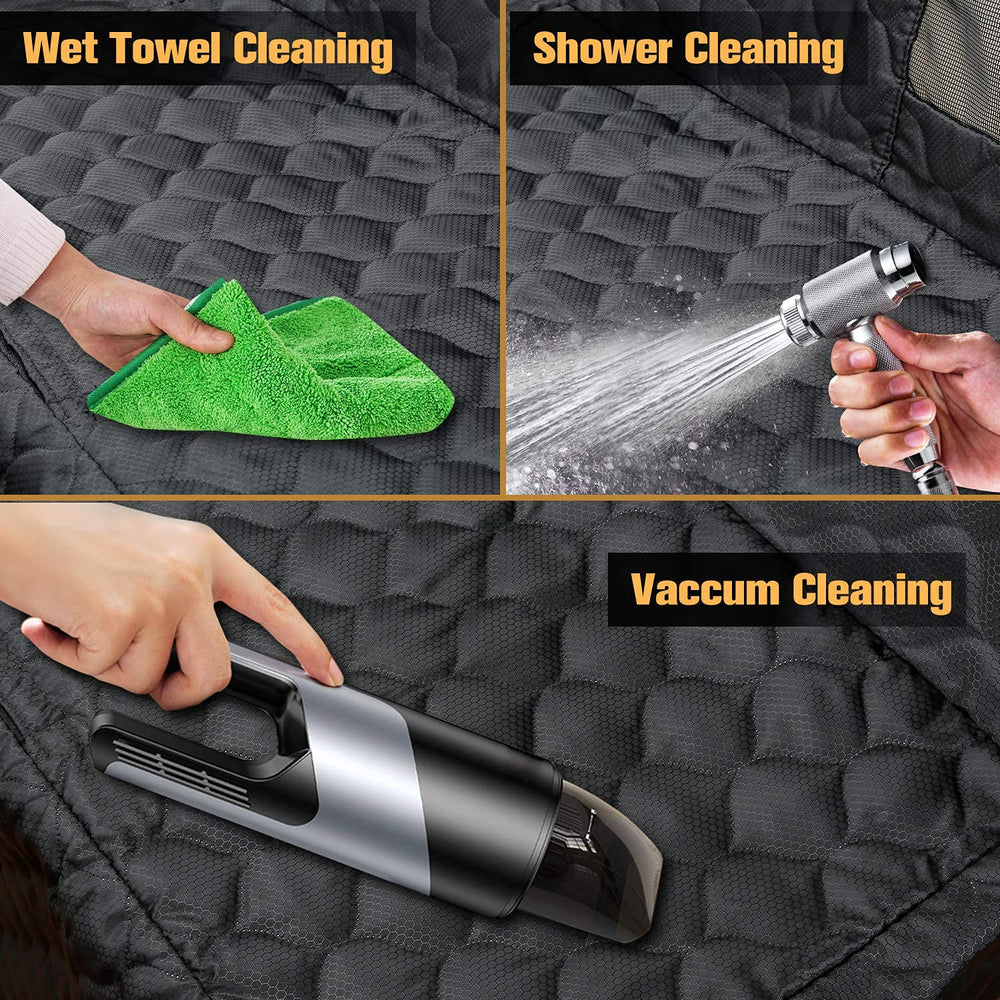 Voyage serein avec la fenêtre mesh PETICON pour chien