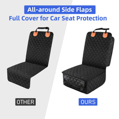 PETICON housse siège avant poches rangement, accès rapide aux accessoires pour chien.