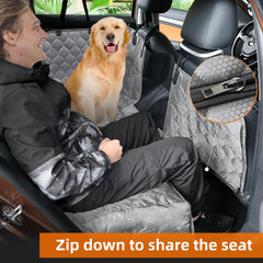 PETICON housse-siege-chien imperméable-coating protège l’habitacle contre les liquides.