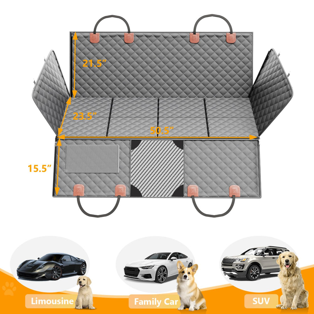 PETICON base-non-slip assure stabilité lors des freinages et virages.