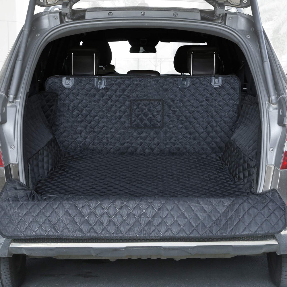 PETICON Tapis coffre SUV grand format protège l’intérieur des griffes.