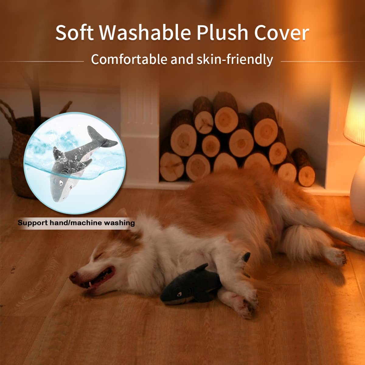 Petiepaw service client fiable, remplacements faciles pour le jouet poisson-flopant.
