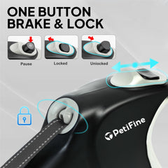 PetiFine design anti torsion évite les enchevêtrements pendant les balades.