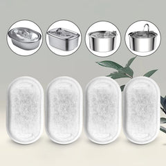 Éponges Petilog pour fontaine chat: éponges pour filtration efficace.