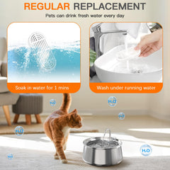 Éponge Petilog pour fontaine chat, filtration complémentaire