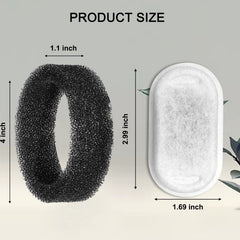 Filtration triple Petilog: trois couches pour eau plus douce et propre.