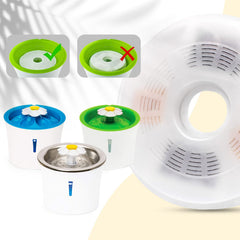 Filtration triple Petilog pour eau plus claire et moins d'odeurs.