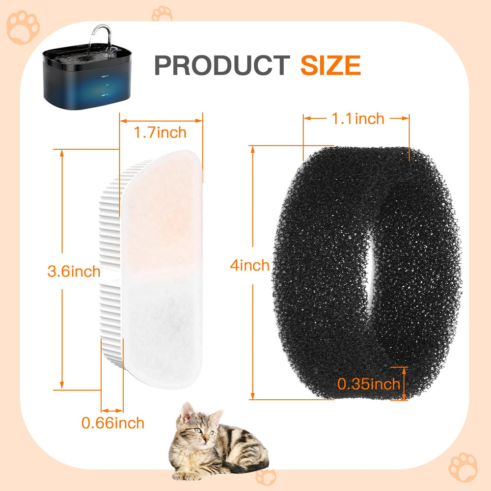 Filtre sans BPA Petilog pour fontaine chat, sécurité d’usage.