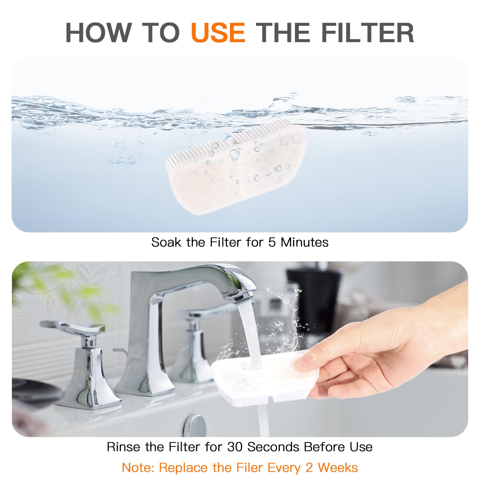 Installation rapide Petilog fontaine chat, remplacement de filtre.