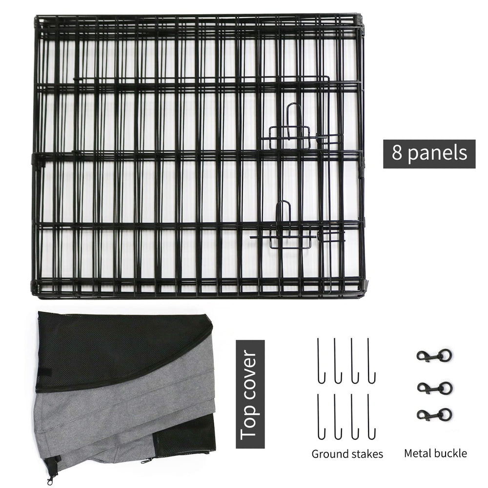 Enclos PETIME adapté pour petits et moyens chiens 26-40 lb.