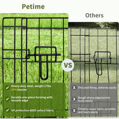 PETIME montage sans outils, rangement plat idéal pour voyage.