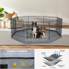 Protection polyvalente pour intérieur et extérieur, face aux éclaboussures.