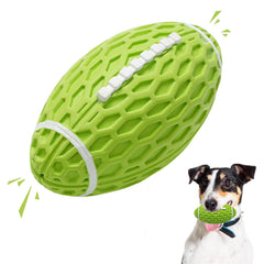 Petinstinct balle-football-chien-sifflet, jouet sonore stimulant le jeu et l'attention du chien