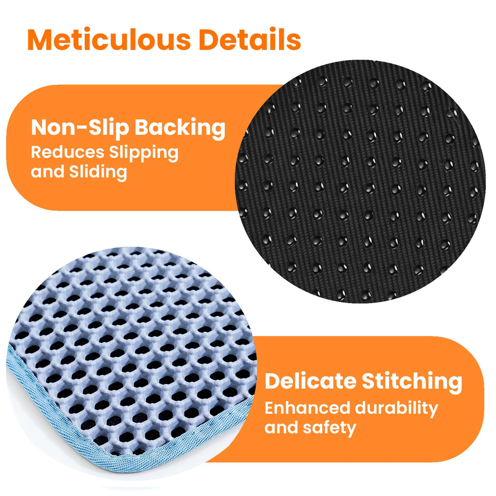 Conception discrète Petinstinct et bleu apaisant s’intègre à l’intérieur.