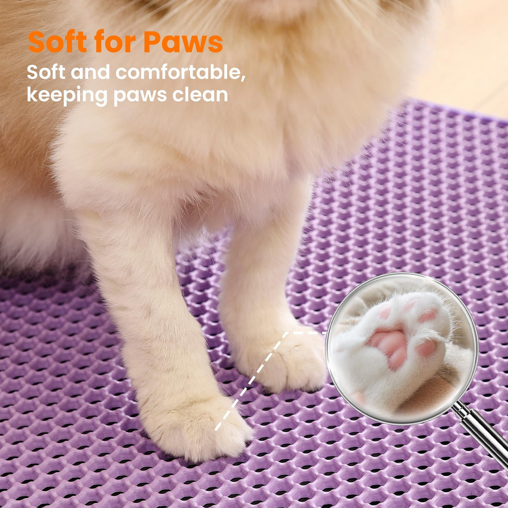Petinstinct Tapis Litière Chat nettoyage facile rinçage rapide ou aspirateur.