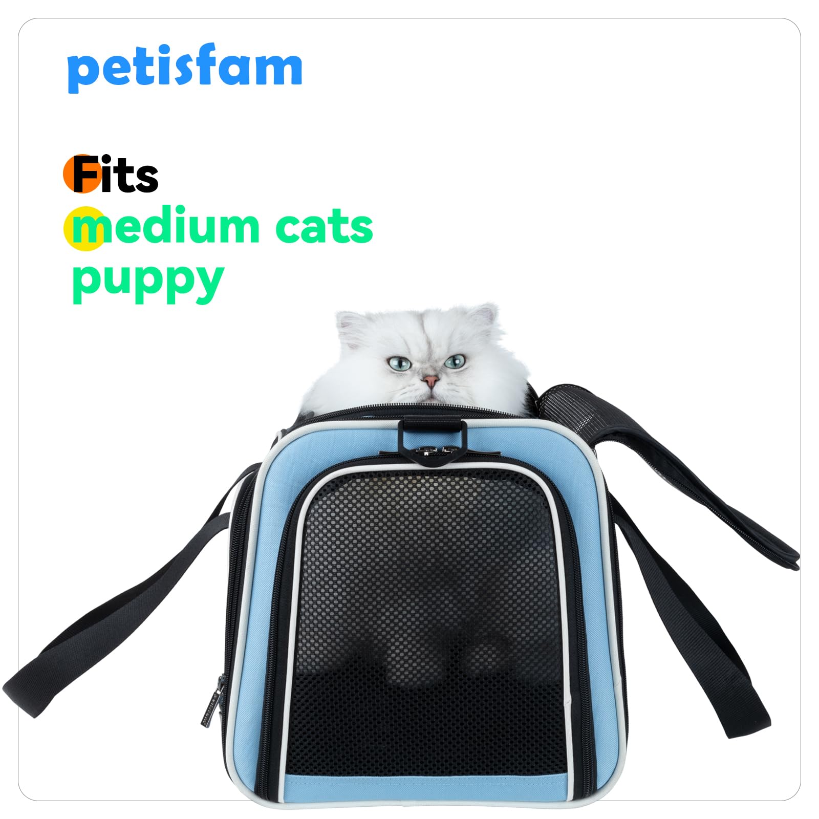 Petisfam transport-chat avion design compatible pour le voyage.