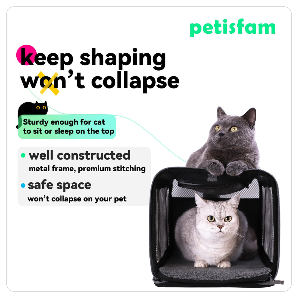 Mailles de ventilation assurant un flux d'air optimal dans le porte-petisfam