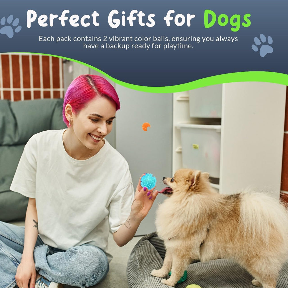 Balle non toxique Petite Paws adaptée aux petits chiens et chiots