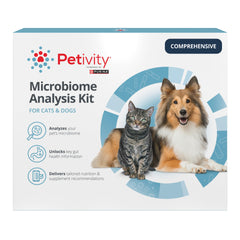 Petivity kit microbiome chat-chien: prélèvement facile pour votre animal.