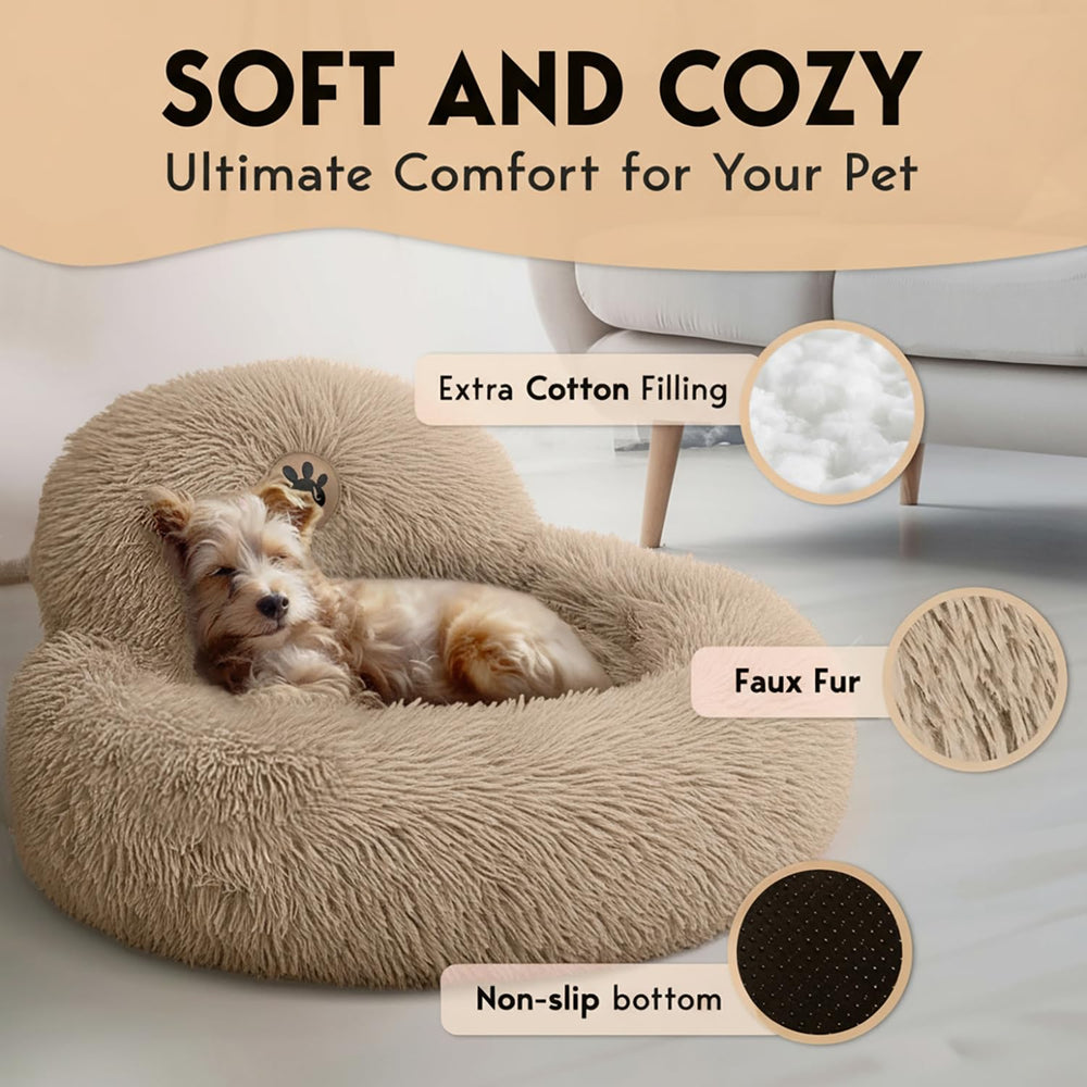 Oreiller soutien tête PetJett, posture reposante pour chien.