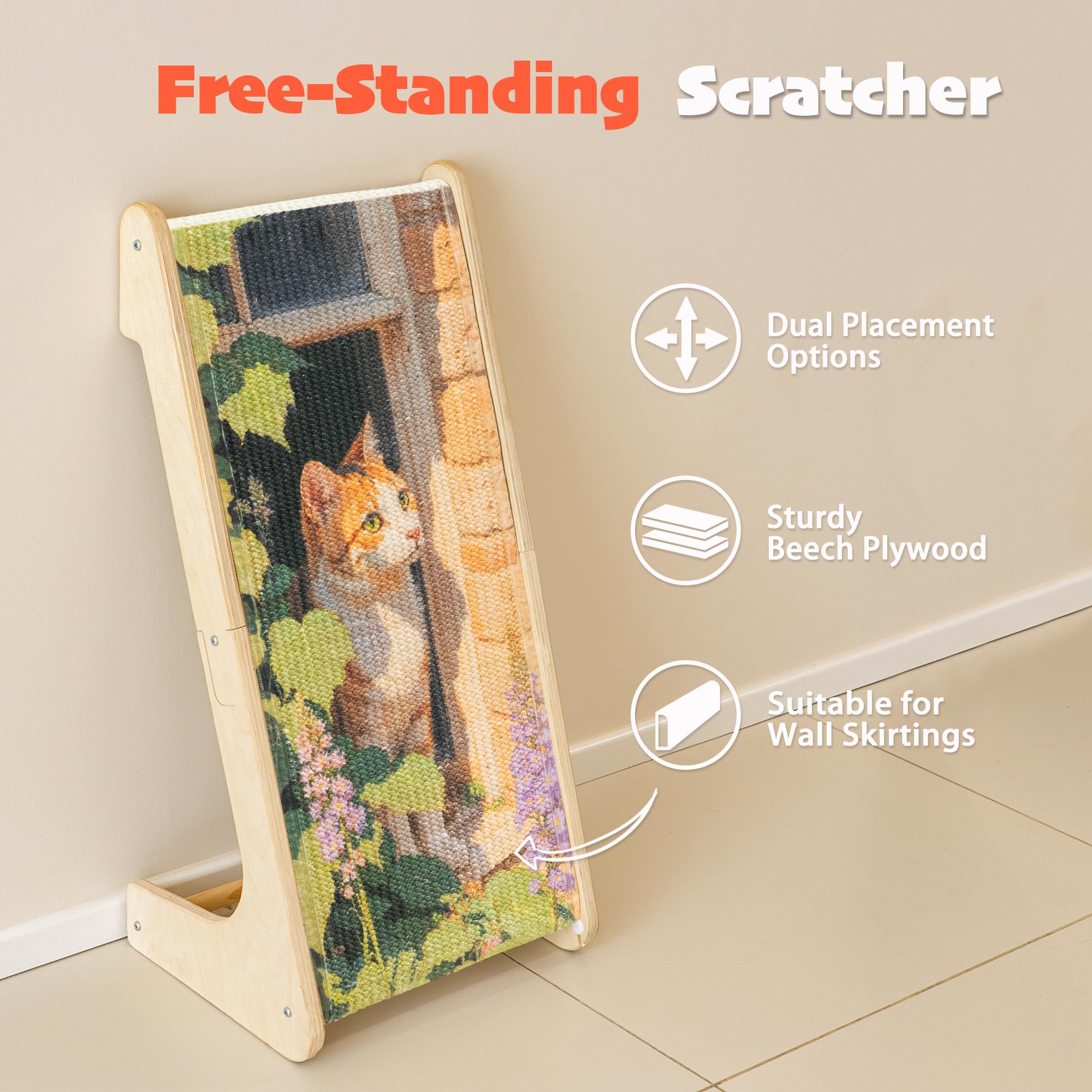 PETKARAY inclus catnip, stimulation olfactive pour chats.