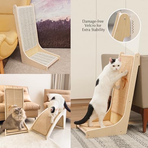 PETKARAY grattoir-chat montage facile en bois.