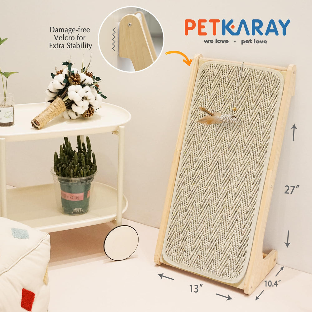 PETKARAY montage rapide et structure en bois stable.