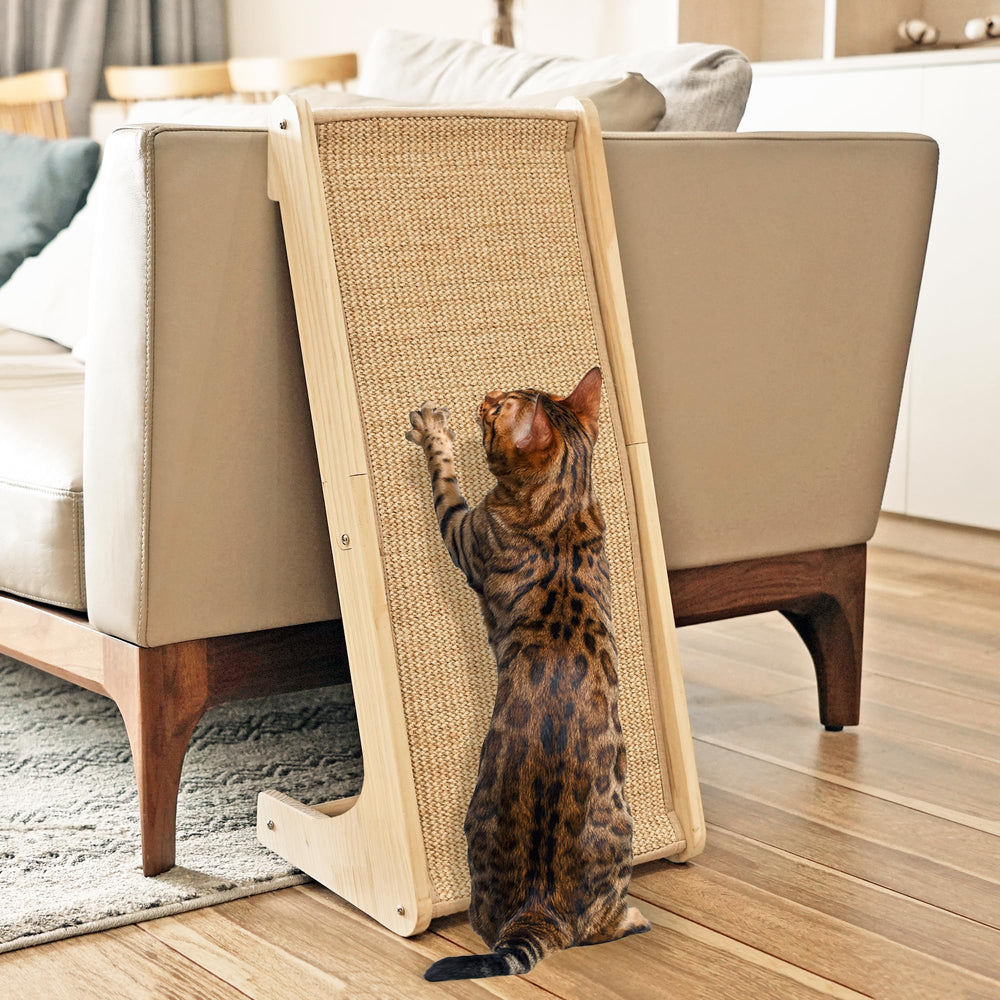 PETKARAY rampe sisal : surface naturelle pour griffage durable.